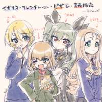 darjeelinganchovykatyushaandmariegirlsundpanzerdrawnbykuroimimeif0d6b0040c04dc91186979a8bc290185.jpg