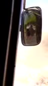نجاة سياح يستقلون حافلة من انهيار صخري خطير على طريق جبلي ب[...].mp4
