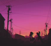 Drawengirls&sunset.webm