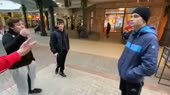 быдло толпой доебалось до парня.mp4