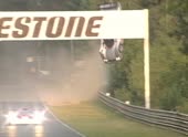 Le Mans 1999 Mercedes flip.webm