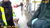 Нападение собаки на полицейских (Львов, Украина)⁄Dog attack[...].mp4