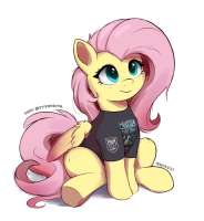 3626428safeartist-colon-bugplayerediteditor-colon-rimourfluttershypegasusponyg4black+hoodieblue+eyesclothescutefemalefolded+wingshoodiem8l8thm.png
