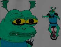 Bufffrog - Pepe on monocicle.jpg