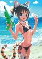 yande.re 462184 sample animalears bikini cleavage gun kawakamirokkaku swimsuits tail tanlines toranoana.jpg