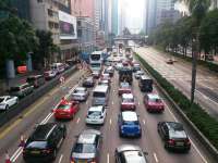 DivertedtrafficonGloucesterRoadnearOldWanChaiPoliceStationon2014-11-1.jfif