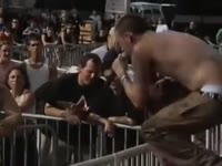Chester Bennington of Linkin Park sing In the End with disabled person.mp4
