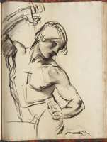 Studies for Second Angel at Right, Israel and the Law, Boston Public L.jpg