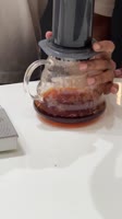 My Friends AeroPress Fail Carafe Shattered..mp4