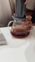 My Friends AeroPress Fail  Carafe Shattered..mp4