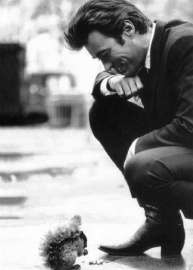 Clint Eastwood feeding a squirrel on the set of Coogan’s Bluff, 1968.jpg
