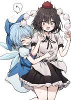 cirnoandshameimaruayatouhoudrawnbymikanmanmarumikan60db81d6f5a83d6c60e5128d4aec645d.jpg