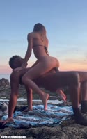 Amateur BBC Beach Interracial Outdoor Public Riding.mp4