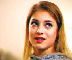 Figure skating - Alena Kostornaia gives interview.jpg