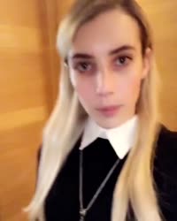 AHS Season 8- Emma Roberts Teases Return.mp4