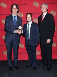 JayRoach,DannyStrong,andHoraceNewcomb,May2013.jpg