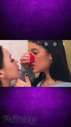 Поцелуй Амины и Луны😘 Новая пара (Без цензуры) - Trim.mp4