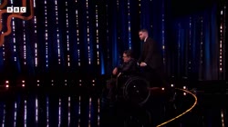 Michael J. Fox receives standing ovation as presenter for Best Film 👏 ｜ BAFTA Film Awards 2024 - .webm