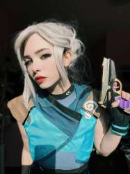 Ok so ignore my wig 🩵 Jett - VALORANT #jettcosplay#jettvalorant#valorant#valorantcosplay.jpg