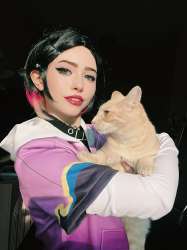 Clove and kitties!! #clovevalorant#valorant#valorantcosplay#cosplay#clovecosplay#valorantclove#cosplayer.jpg