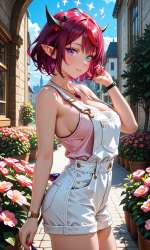 pixai-1879732728376212655-IRyS in a Flower Garden.png