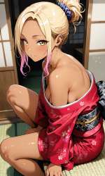 pixai-1880377357028088062-西沢みずきスタイル黒ギャル(Nishizawa Mizuki style Kuro Gyaru).png
