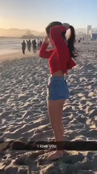 Jenna Ortega on beach #jennaortega #wednesday [Hgk1vs2EVfI].mkv