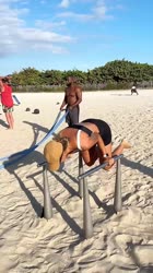 Asking super fit mom of 3 what she does for her workouts. 😳 #miami #fitmom #calisthenics #workout - Body By Mark (720p, h264).mp4