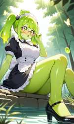 pixai-1870868149523556771-Clumsy Slime Maid.png