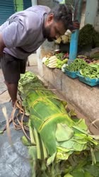 Banana leaves plate 😱😱 #shorts #streetfood--AhMAp6lUH0.mp4