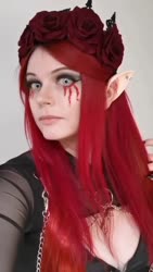 #twitch #twitchstreamer #twitchgirls #halloween #gothic #witch #witchhouse #sidewalksandskeletons #хэллоуин #готесса #gothicgirl #vampire #elf #fakeblood.mp4