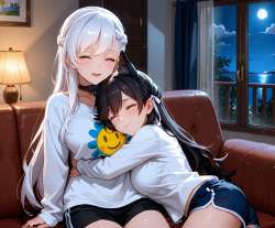 pixai-1901443619326406677-Atago x Belfast (7).png