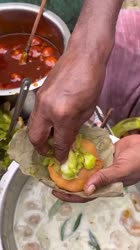 Papadi Chaat 😱😱 Making #shorts-z226mpOCxY8.mp4