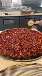 Crispy triple pepperoni pizza.mp4