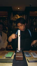 Cut the water with the sharp knifeknife sharpening sharpener asmr [get-save.com].mp4