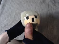 428 plush minecraft wolf.mp4