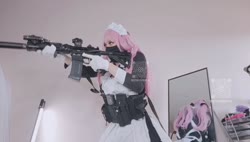 ⧸cosplay⧸ ｜ battle maid ｜.mp4