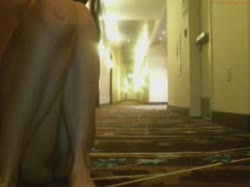 kova hallway caught masturbation.mp4