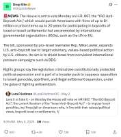 Screenshot 2025-05-04 at 16-48-51 Drop Site on X 🚨NEWS The House is set to vote Monday on H.R. 867 the “IGO Anti-Boycott Act ” which would punish Americans with fines of up to $1 million or prison terms up to 20 years for participating in [...].png