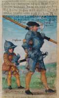 Matthäus Schwarz in 1545, Klaidungsbüchlein.png