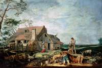 AbrahamBloemaert-Landscapewithfarmstead,peasantsandtheexodusofTobiaswiththeangel(1630).jpg