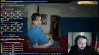 взрослый, уверенный в себе мужчина самоутверждается за счёт инвалида.mp4