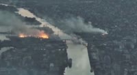 удары по корабельному мосту в Херсоне.mp4