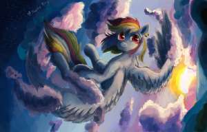 rainbow dash evening.png