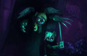 67541safeartist-colon-paladinderpy+hooveslyra+heartstringspegasusponyg4clawsdarkfemalefightforesthandhigh+resmagicmagic+handsmarenightninj.jpg