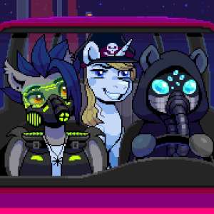 2733853safeartist-colon-hikkageprince+bluebloodococ-colon-dusk+bladeoc-colon-gear+worksbat+ponycyborgcyborg+ponyearth+ponyponyunicornfanfic-colon-.gif