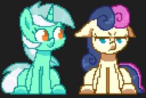 3082632safeartist-colon-anotherponybon+bonlyra+heartstringssweetie+dropsearth+ponyponyunicorng4adorabonanimatedblushingbon+bon+is+not+amusedboun.gif