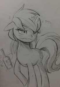 1829462safeartist-colon-48834868094lyra+heartstringsponyg4black+and+whitedrunkfemalegrayscalehigh+resmonochromesolotraditional+art.jpg