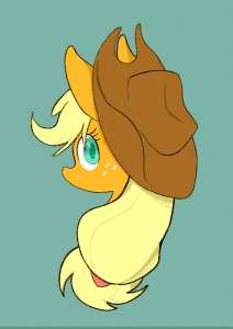 3409810safeartist-colon-noupuderpibooru+importapplejackearth+ponyponyapplejack27s+hatbustclothescolored+pupilscowboy+hatfemalegreen+backgroundhai.jpg