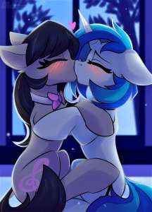 2324821safeartist-colon-shadowreindeerdj+pon-dash-3octavia+melodyvinyl+scratchearth+ponyponyunicorng4blushingduoduo+femaleeyes+closedfemalehorn.jpg